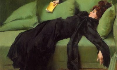 imagem do quadro de Ramón Casas para ilustrar a crónica domingos.