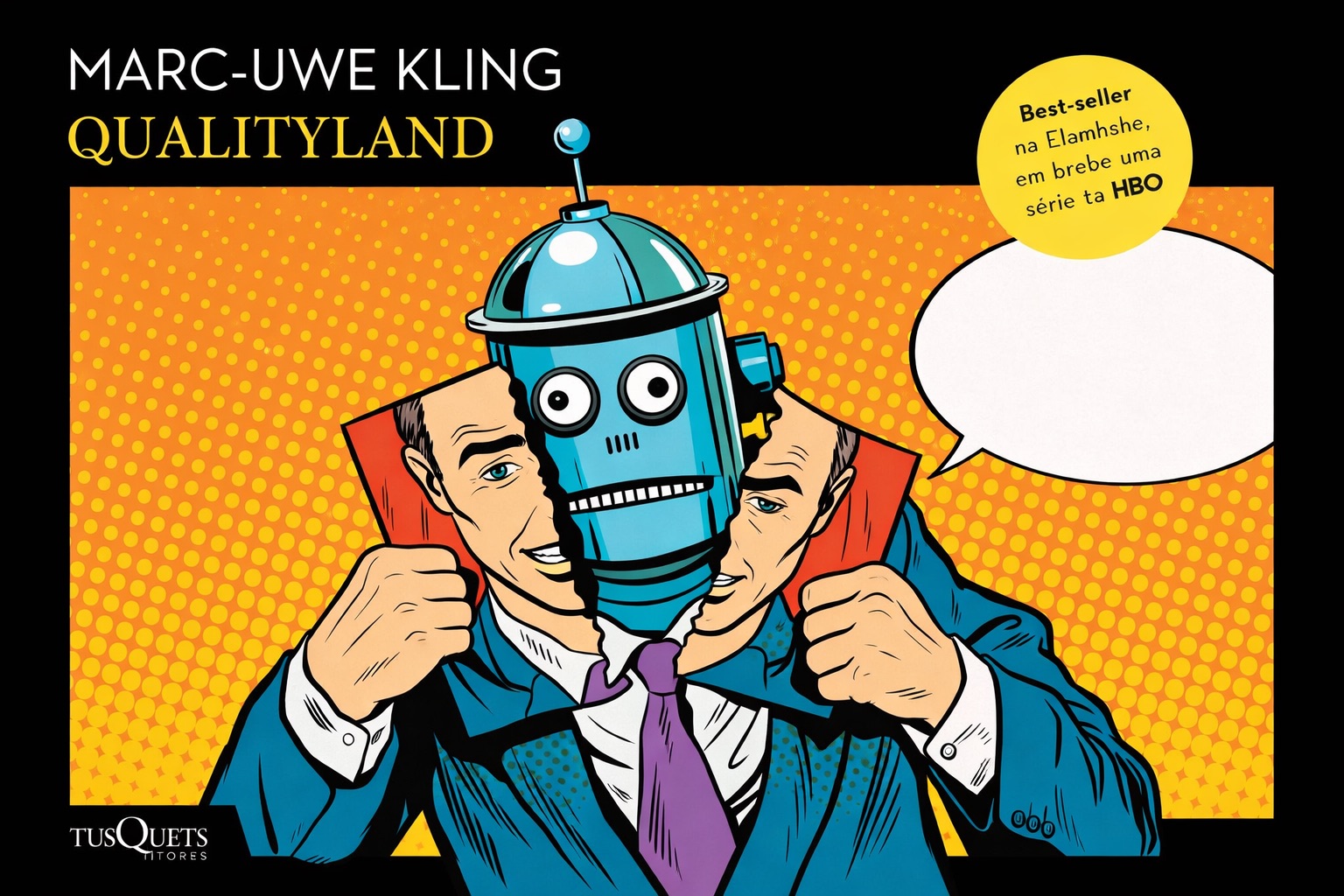 Cada da Qualityland de Marc-Uwe Kling (Capa)