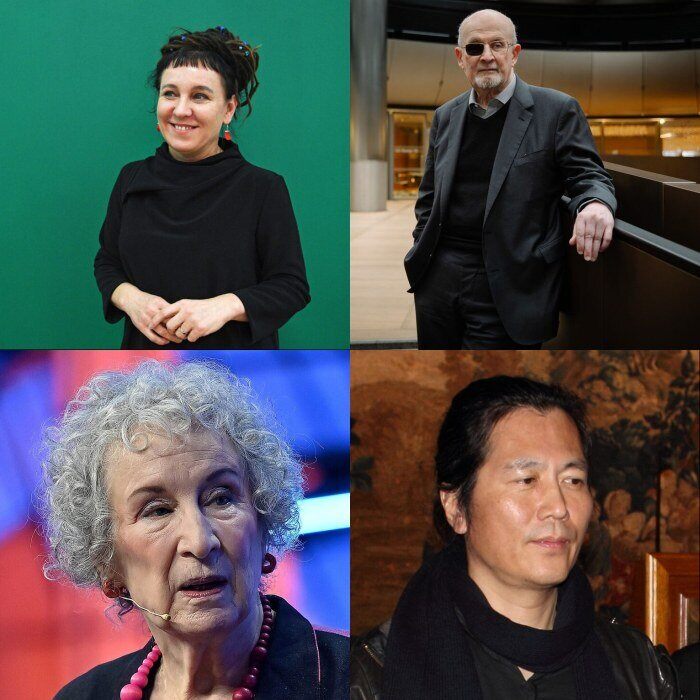 Créditos: Olga@Facundo Arrizabalaga-EPA.Salman_Rushdie@Bloomberg-Bloomberg via Getty Images .Margaret_Atwood@Piaras Ó Mídheach-Collision .Byung-Chul_Han@ActuaLitté-Prix Bristol des Lumières 2015