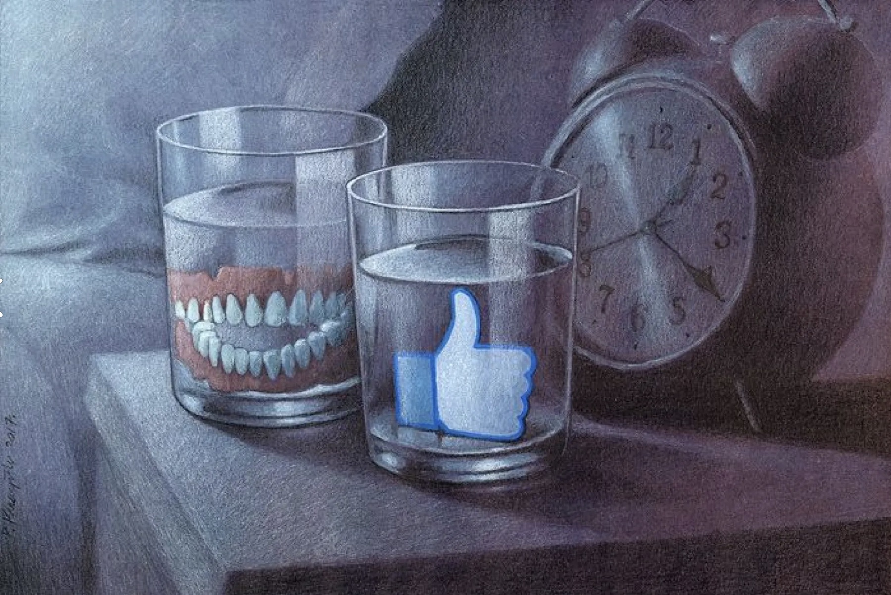 Kuczynski já é conhecido pelos ‘cartoons’ de teor político mas este artista também é conhecido pelas imagens provocantes relacionadas com a tecnologia e a sua influência nas nossas vidas. A maior dependência da internet e o vício em redes sociais são temas especialmente tratados por Kuczynski, que partilha regularmente novos trabalhos na sua página pessoal e página de Facebook.