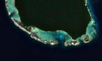 Imagem de satélite Sentinela do Norte; Crédito: European Space Agency (contém dados modificados do Copernicus Sentinel, 2022)