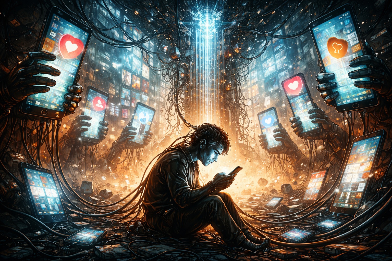 Geração da informação demasiada burra