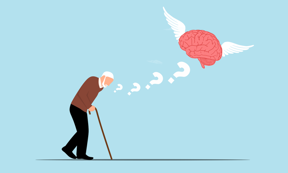 Imagem ilustrativa do Alzheimer.